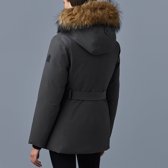 MACKAGE JENI-FZ CARBON S -2 in 1 ladies Down Parka - Picture 3 of 10